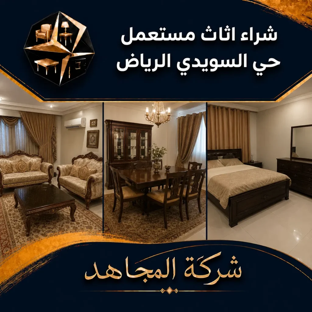 بيع وشراء اثاث مستعمل حي السويدي