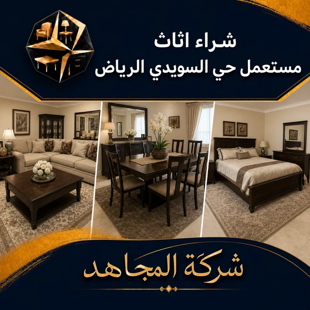 شراء اثاث مستعمل حي السويدي