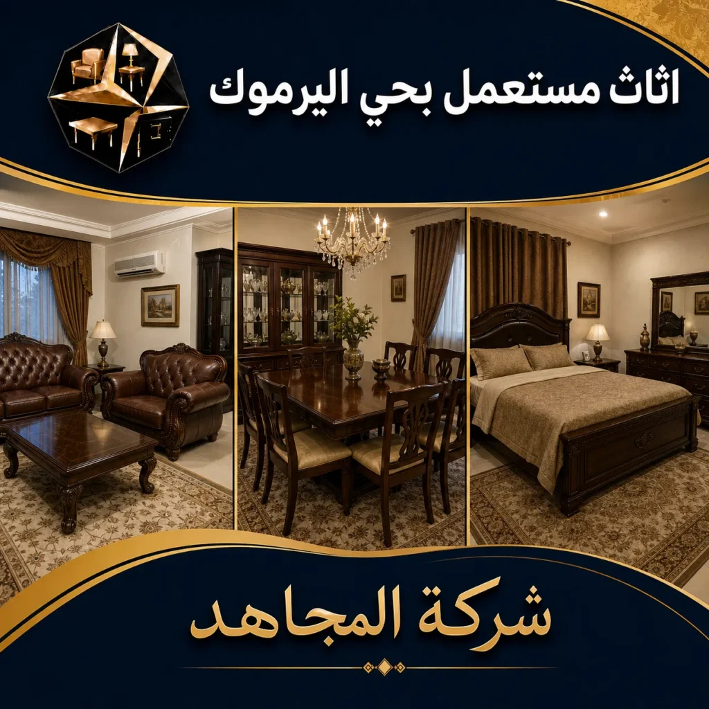 شراء اثاث مستعمل حي اليرموك