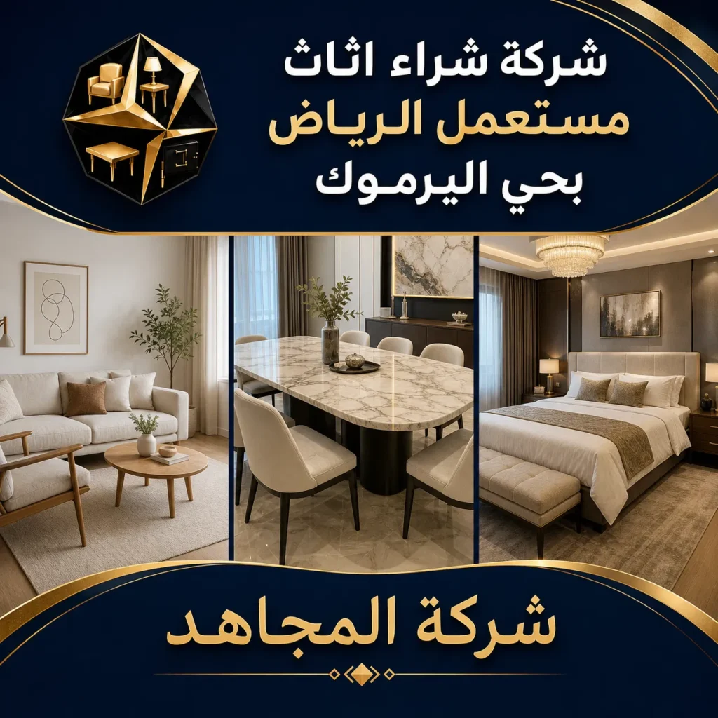 شركة شراء اثاث مستعمل الرياض بحي اليرموك