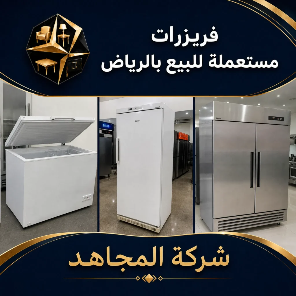 فريزرات مستعملة للبيع بالرياض