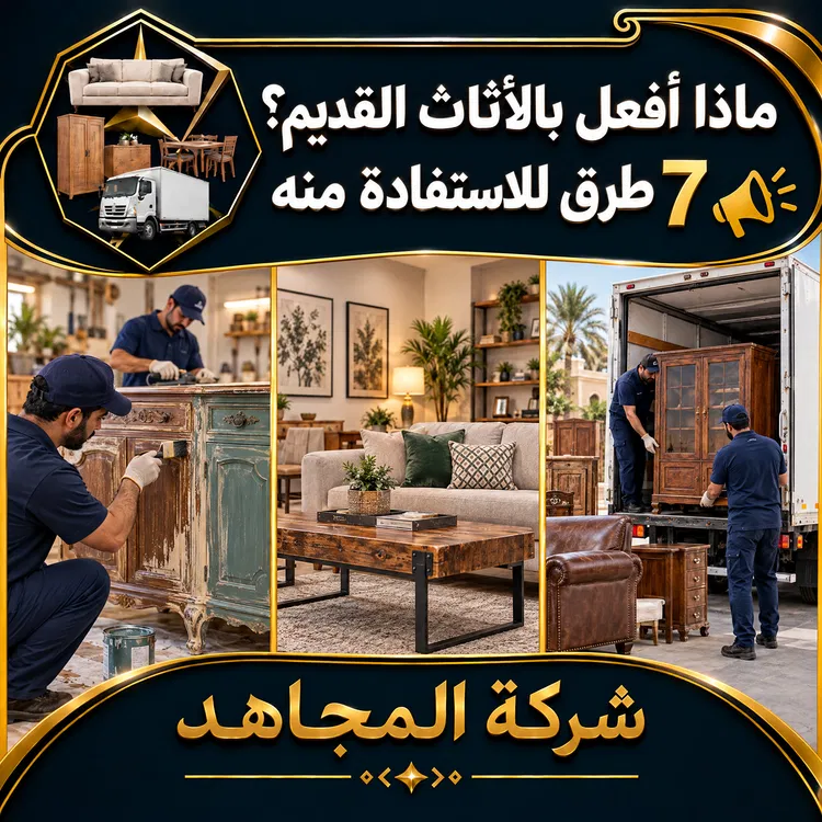 ماذا أفعل بالأثاث القديم